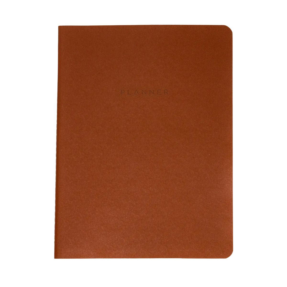 Planner Permanente Revista Cicero 19x25cm Planejamento Clássica Mensal Caramelo