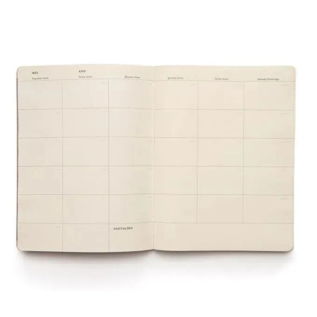 Planner Permanente Revista Cicero 19x25cm Planejamento Clássica Mensal Caramelo