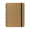 Planner Permanente Wire-o Cicero A5 14,8x21cm Semanal com Notas Kraft Linha e Ponto