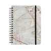 Planner Permanente Wire-o Cicero A5 14,8x21cm Semanal Minerais Mármore Branco
