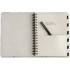 Planner Permanente Wire-o Cicero A5 14,8x21cm Semanal Minerais Mármore Branco