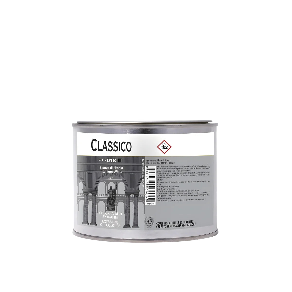 Tinta Óleo Maimeri Classico 500ml Gr1 - Titanium White M0334018 - Maimeri