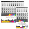 Estojo Caneta Tecnica Fineliner Acrilex Preto