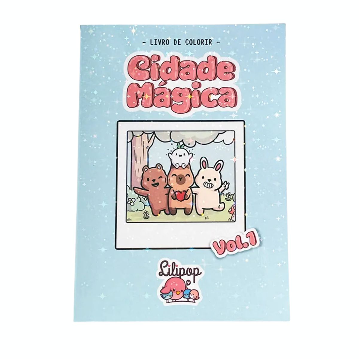 Livro para Colorir Cidade Mágica Vol. 1 Lilipop 20 Folhas