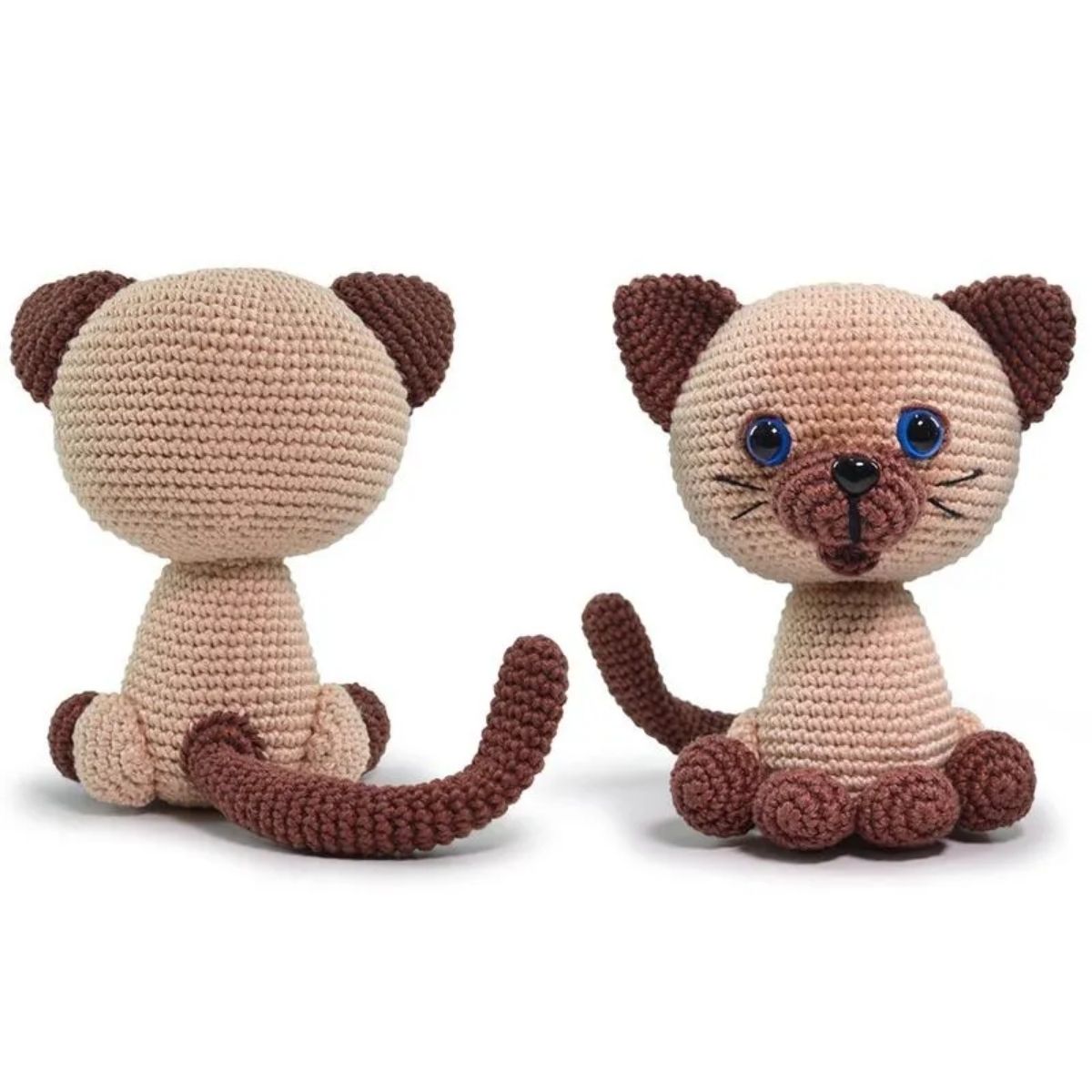 Kit Amigurumi Coleção Cães e Gatos Persa 0005 - Círculo