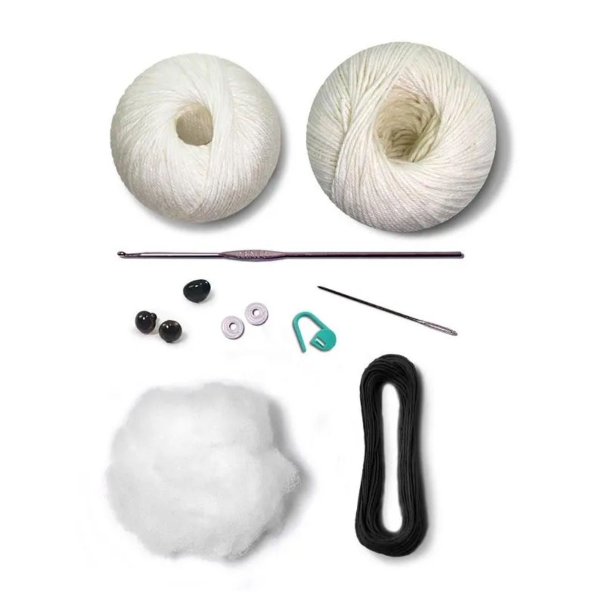 Kit Amigurumi Coleção Cães e Gatos Caramelo 0003 - Círculo