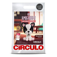 Kit Amigurumi Coleção Cães e Gatos Buldog Francês 0002 - Círculo