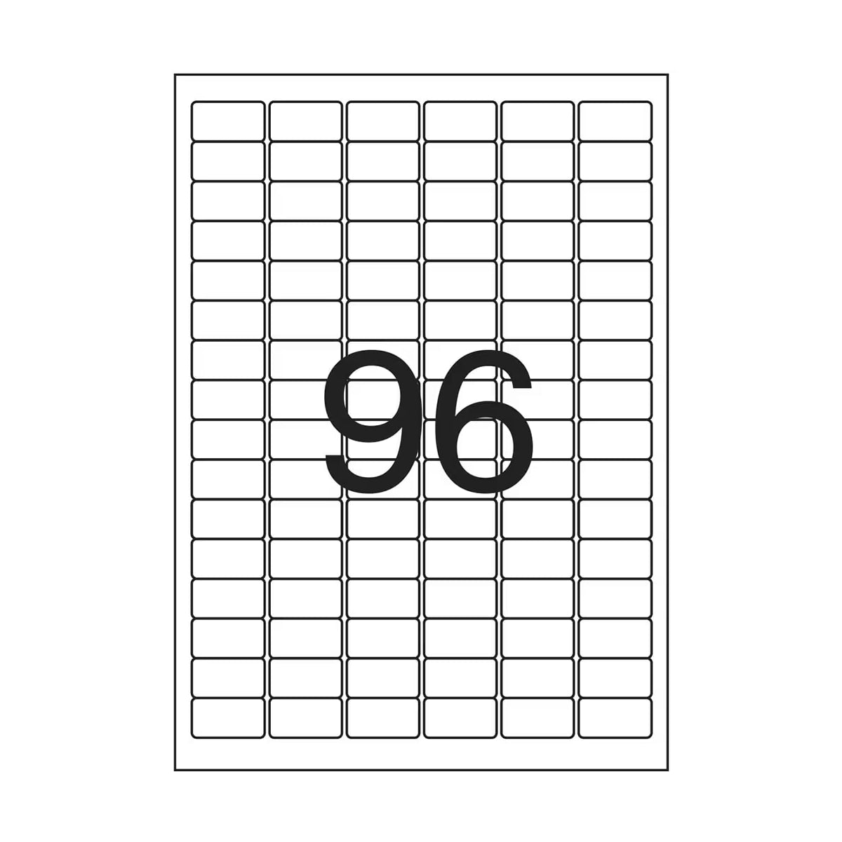 Etiqueta Inkjet e Laser A4248 A4 17x31mm com 2400 Etiquetas para Impressão e Identificação - Pimaco