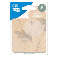 Bloco de Adesivo Sticky Notes 75x75mm com 20 Folhas Decorado - Cis