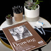Bloco Papel Strathmore Drawing 130g 22,9x30,5cm 24 Folhas