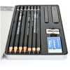 Estojo Lata Lápis Grafite Lyra Rembrandt Graphite Set 11 Peças