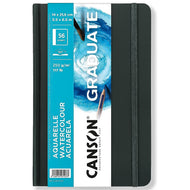 Caderno Artbook Canson Graduate Aquarela 28 Folhas 14 x 21,6 250G C31200L027