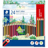 Estojo de Lápis de Cor Staedtler Noris com 20 Cores + 4 Extras