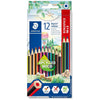Estojo de Lápis de Cor Staedtler Noris com 10 Cores + 2 Extras