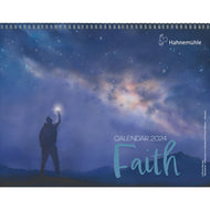 Calendário Artístico Hahnemühle 2024 Fé - Alta Qualidade com Motivos Inspiradores