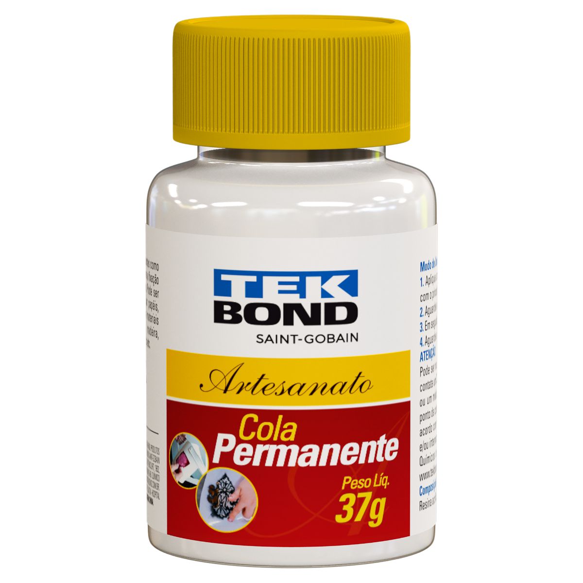 Cola Permanente Artesanato Tekbond 37g