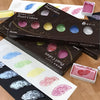 Estojo Tinta Aquarela Kuretake Pastilha Gansai Tambi Pearl com 6 Cores