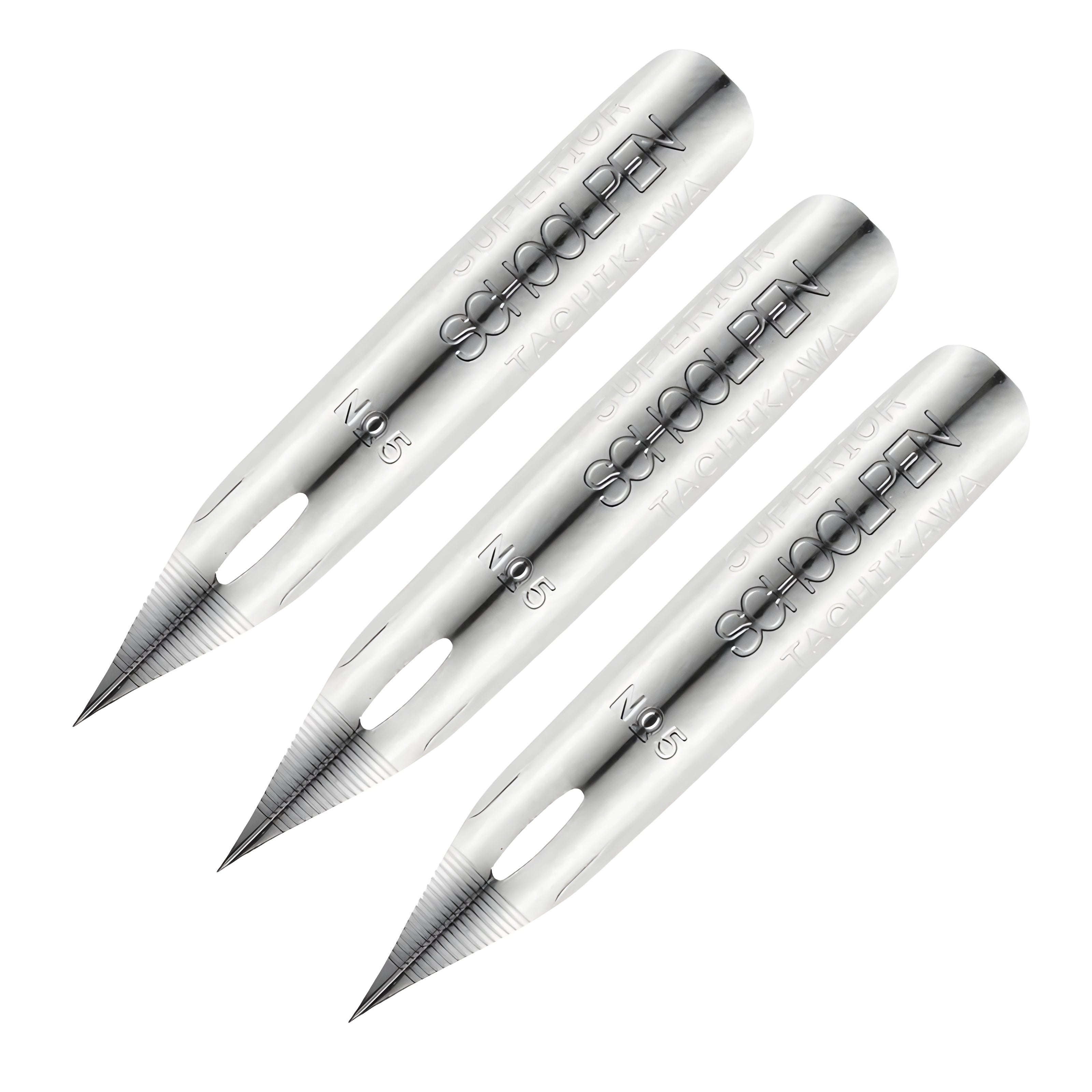 Pena para Caligrafia Kuretake School-pen com 3 Unidades