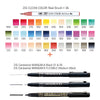 Estojo Kuretake Zig Real Brush + Mangaka com 39 Peças