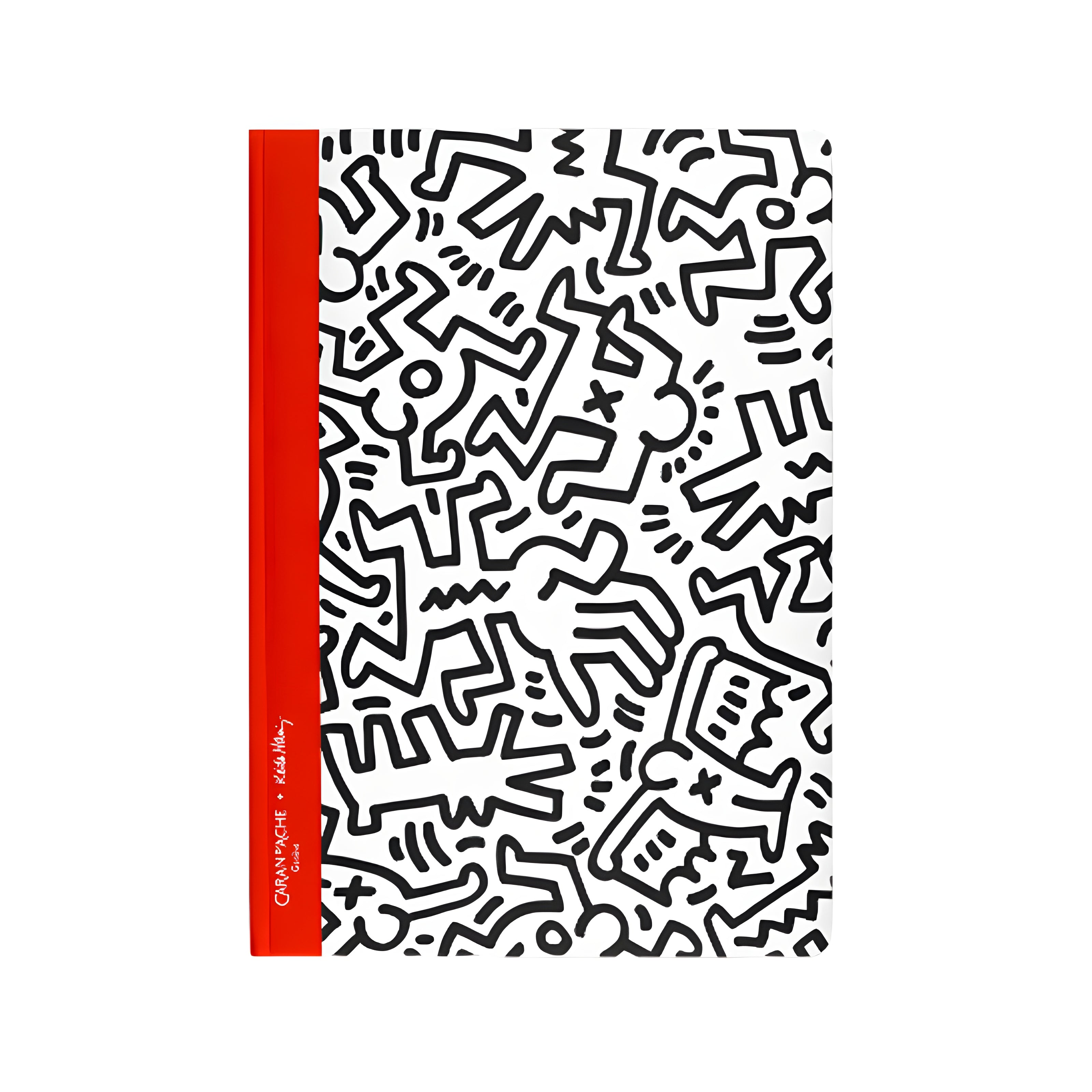 Caderno Caran D'ache Keith Haring Pontilhado A5 com 12 Folhas