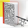 Caderno Caran D'ache Keith Haring Pontilhado A5 com 12 Folhas