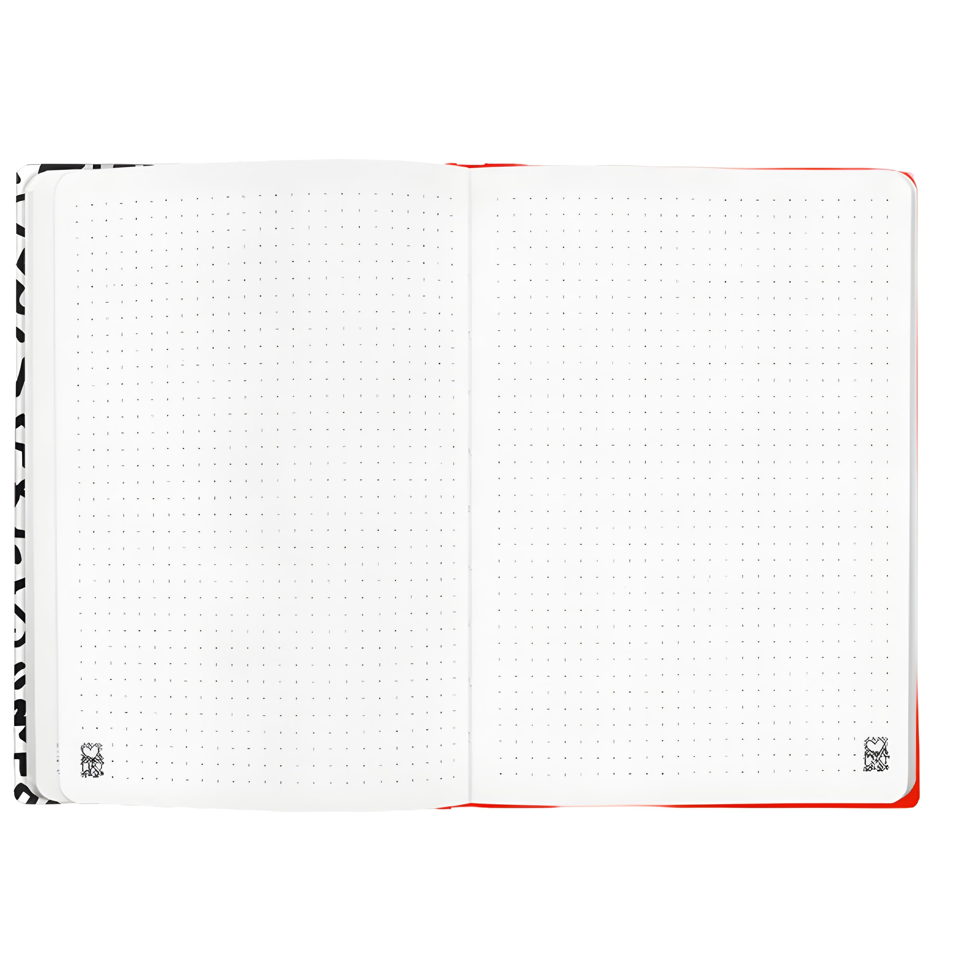 Caderno Caran D'ache Keith Haring Pontilhado A5 com 12 Folhas