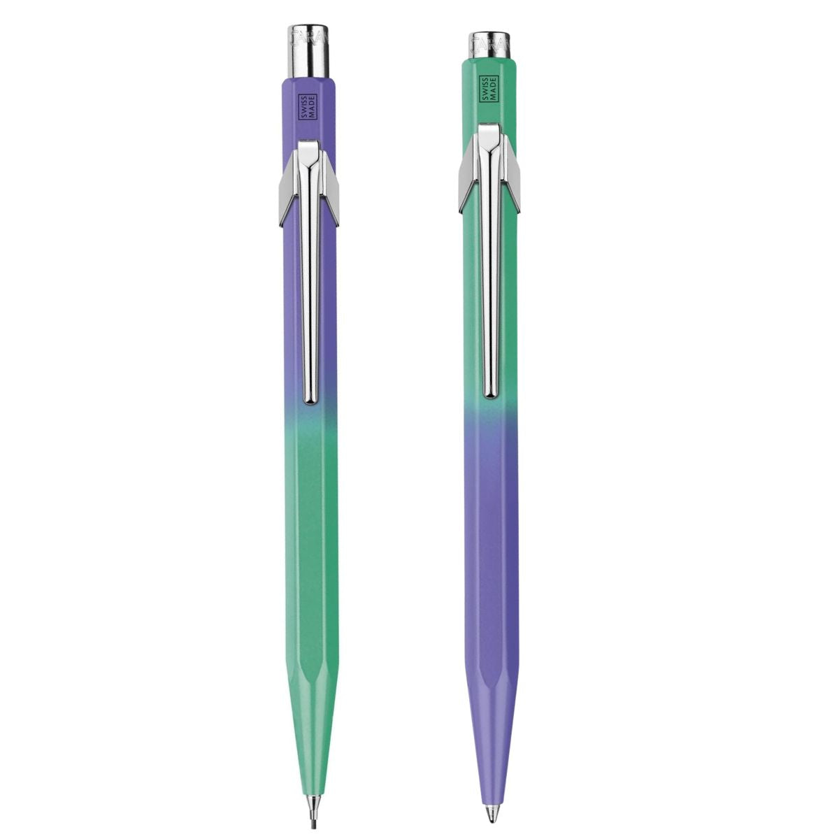 Kit Caran D'ache Caneta 849 e Lapiseira 844 0.5m Borealis 