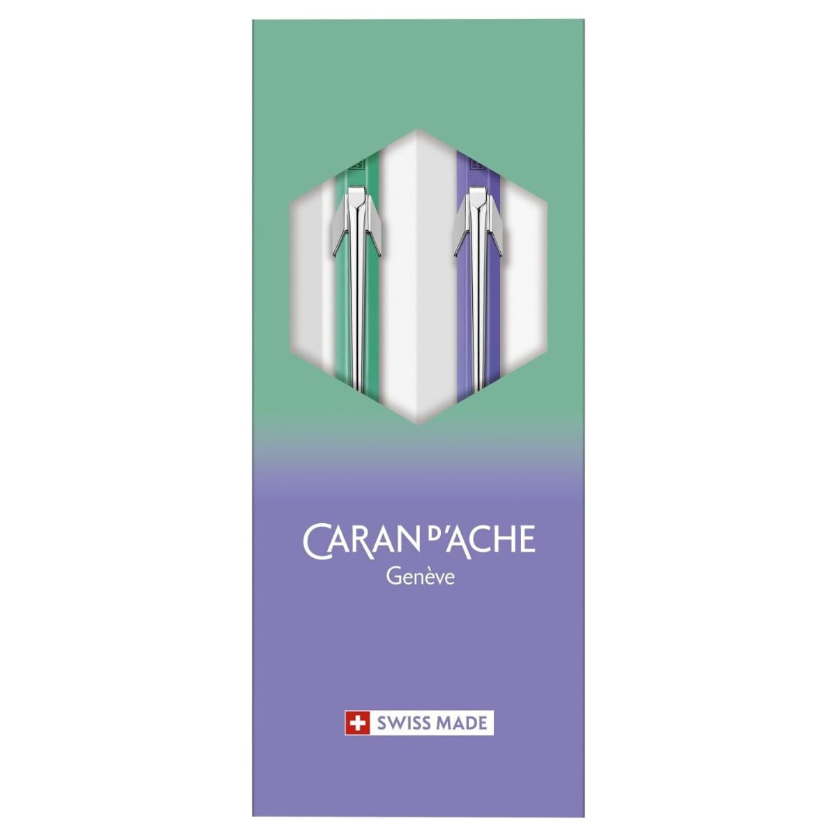 Kit Caran D'ache Caneta 849 e Lapiseira 844 0.5m Borealis 