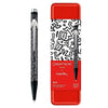 Caneta Esferográfica 849 Caran D'ache Keith Haring Preto com Estojo de Lata