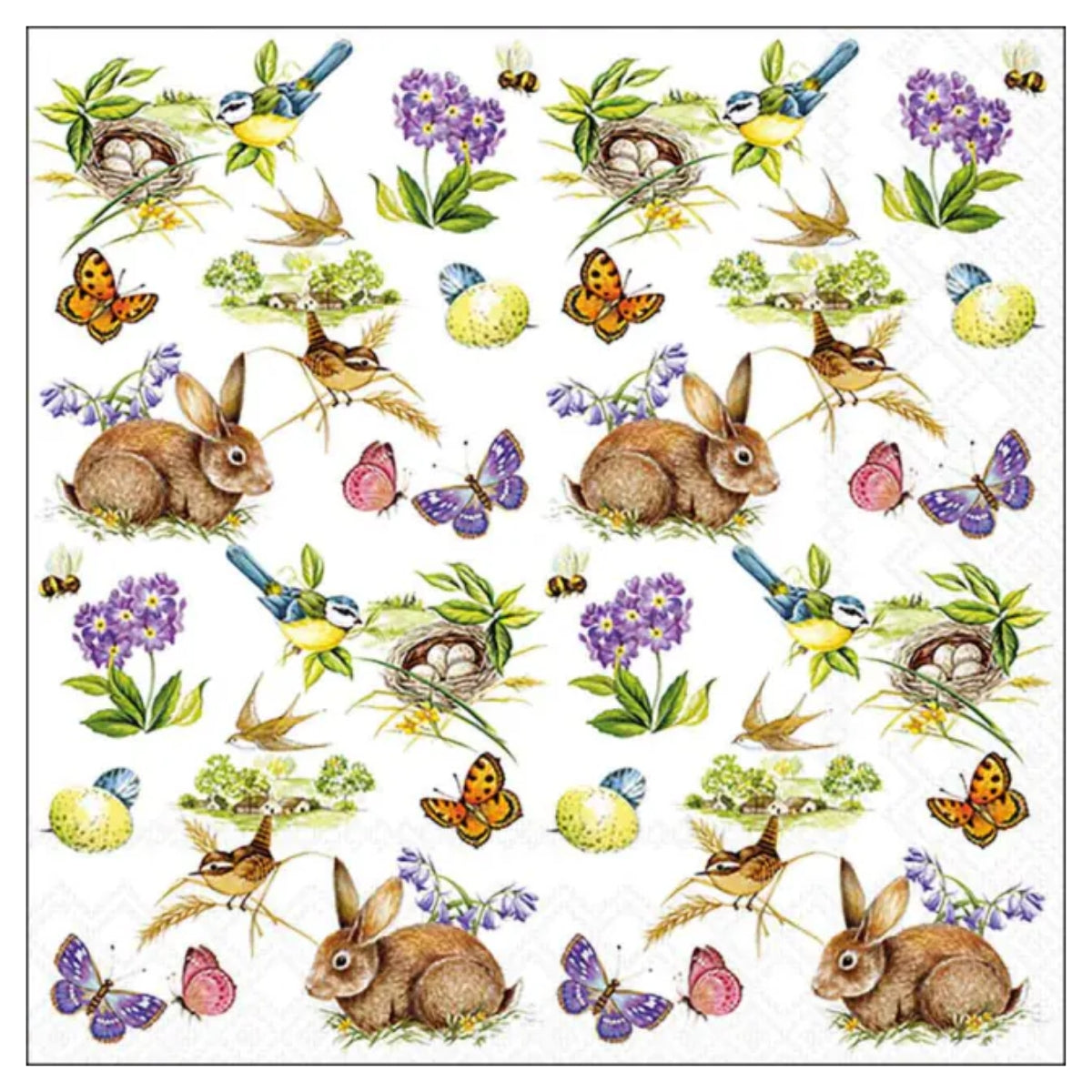 Guardanapo para Decoupage Ambiente 33x33cm com 20 Unidades - Páscoa