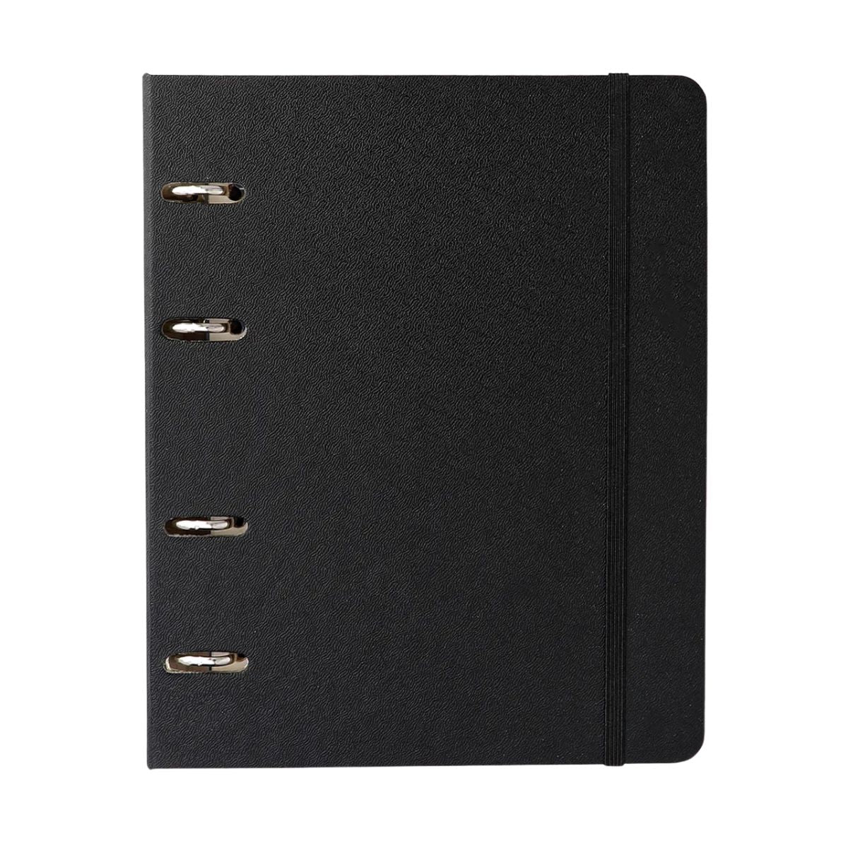 Caderno Criativo Argolado Cicero Office Duo A5 80 Folhas Pautado e Pontado - Preta