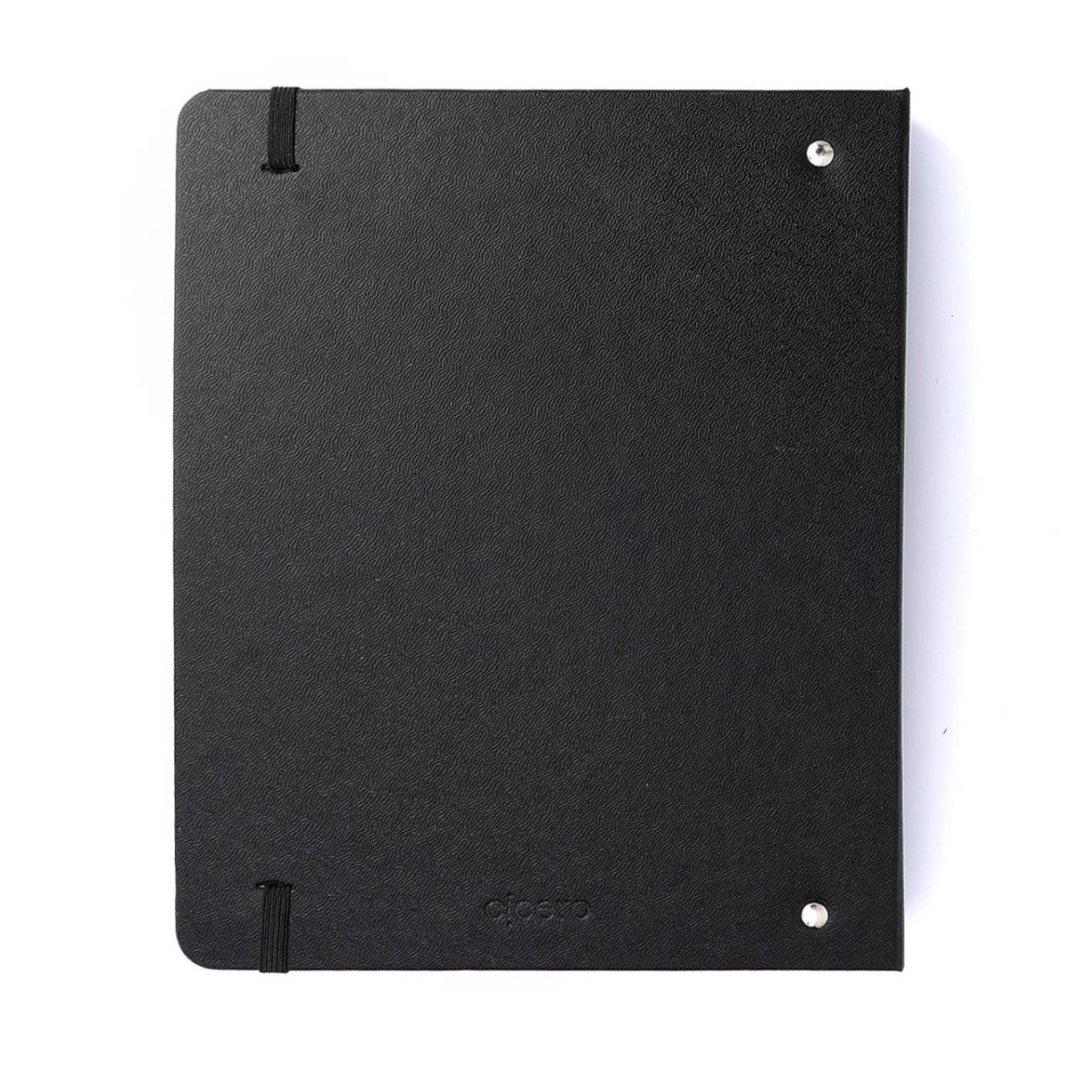 Caderno Criativo Argolado Cicero Office Duo A5 80 Folhas Pautado e Pontado - Preta
