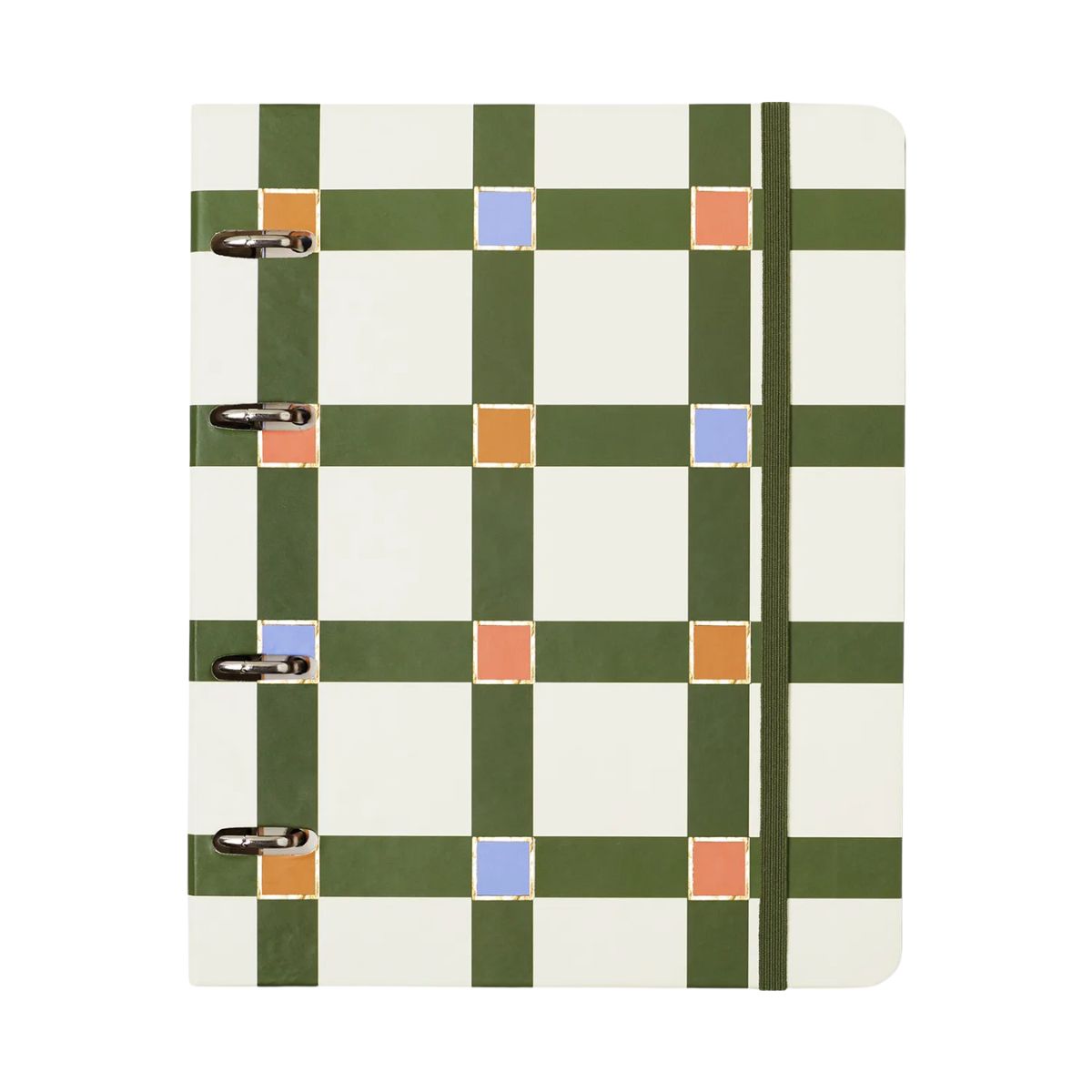 Caderno Criativo Argolado Cicero Office Duo A5 80 Folhas Pautado e Pontado - Xadrez