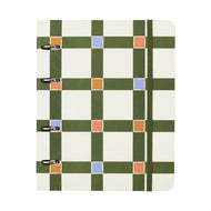 Caderno Criativo Argolado Cicero Office Duo A5 80 Folhas Pautado e Pontado - Xadrez