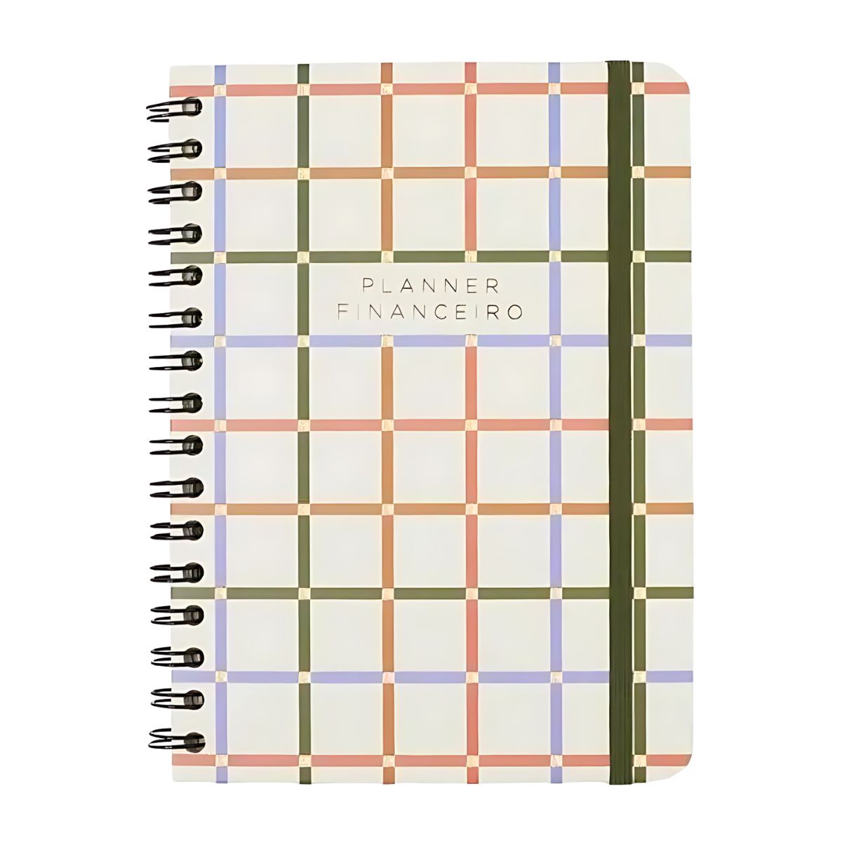 Planner Permanente Wire-o Cicero A5 14,8x21cm Financeiro Trama Teia