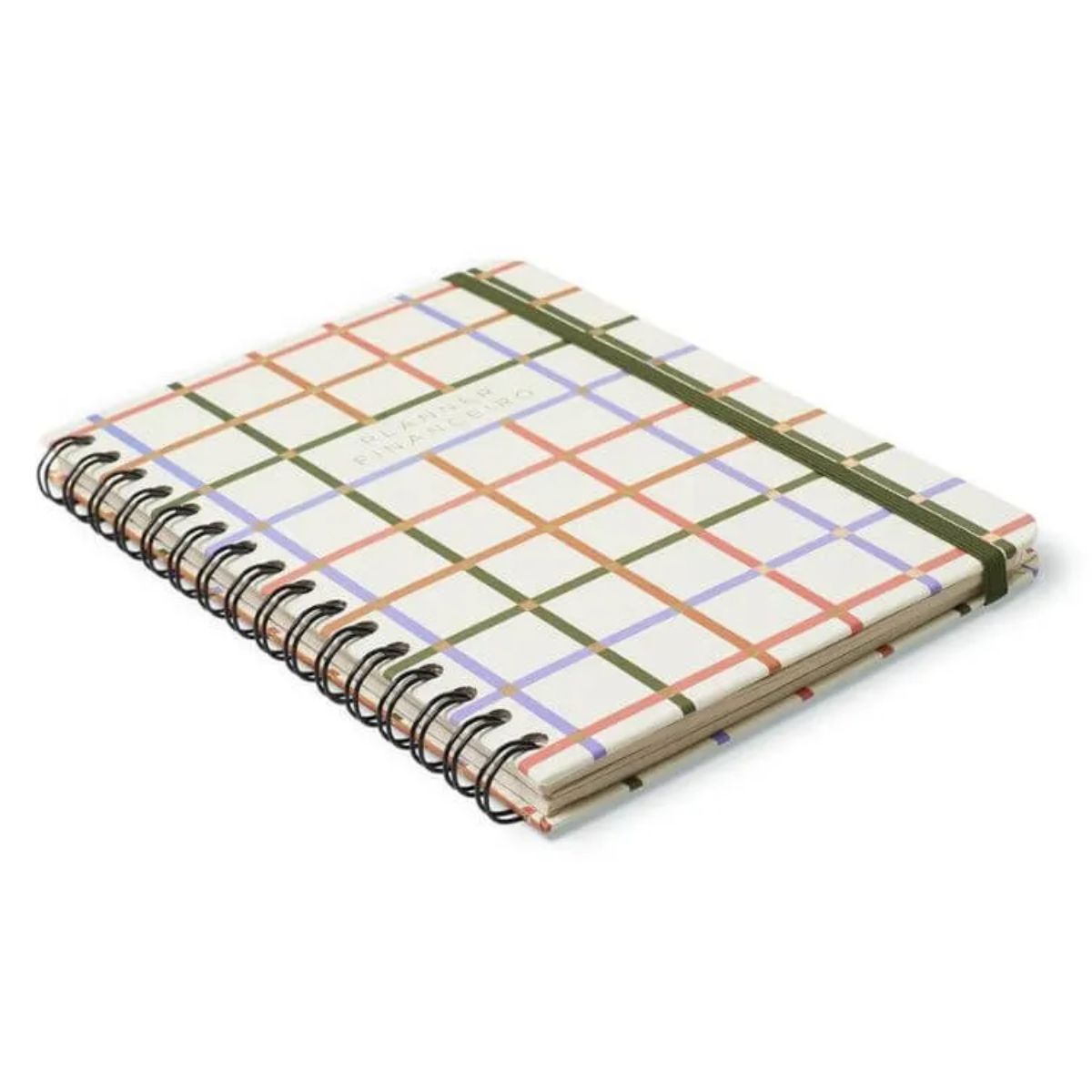 Planner Permanente Wire-o Cicero A5 14,8x21cm Financeiro Trama Teia
