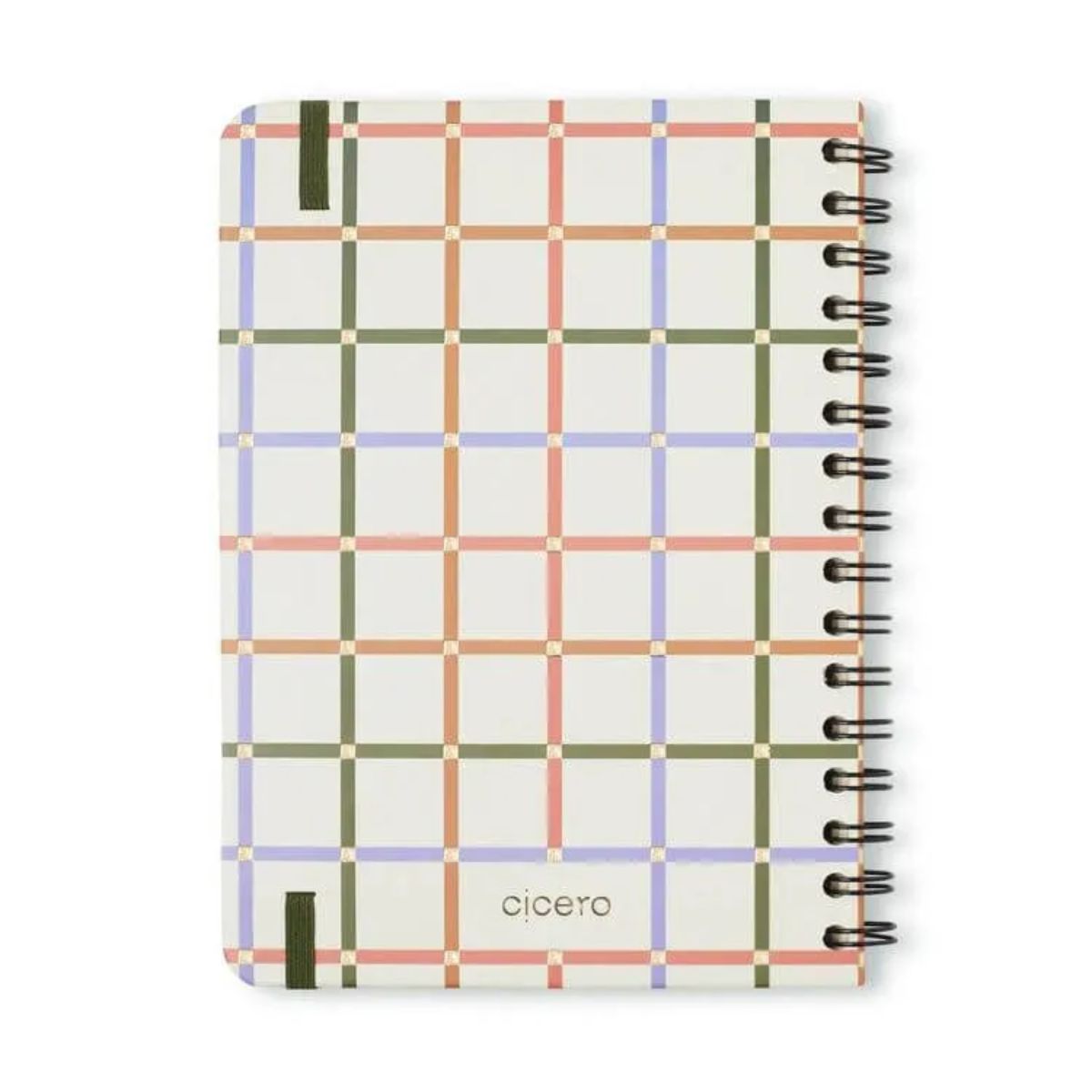 Planner Permanente Wire-o Cicero A5 14,8x21cm Financeiro Trama Teia