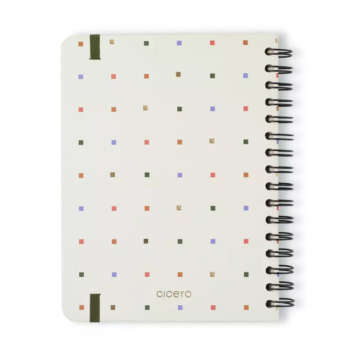 Planner Permanente Wire-o Cicero A5 14,8x21cm Semanal com Notas Trama Pontos