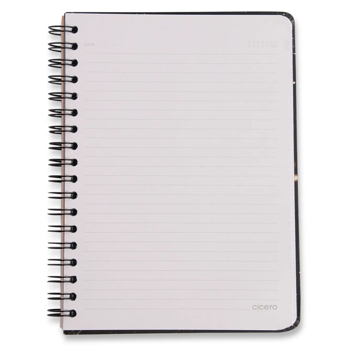 Caderno Colegial Espiral Cicero 17,3x24cm 80 Folhas Pautado - Bossa Nova Boemia