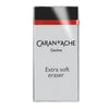 Borracha para Desenho Caran D'ache Extra Macia Preto