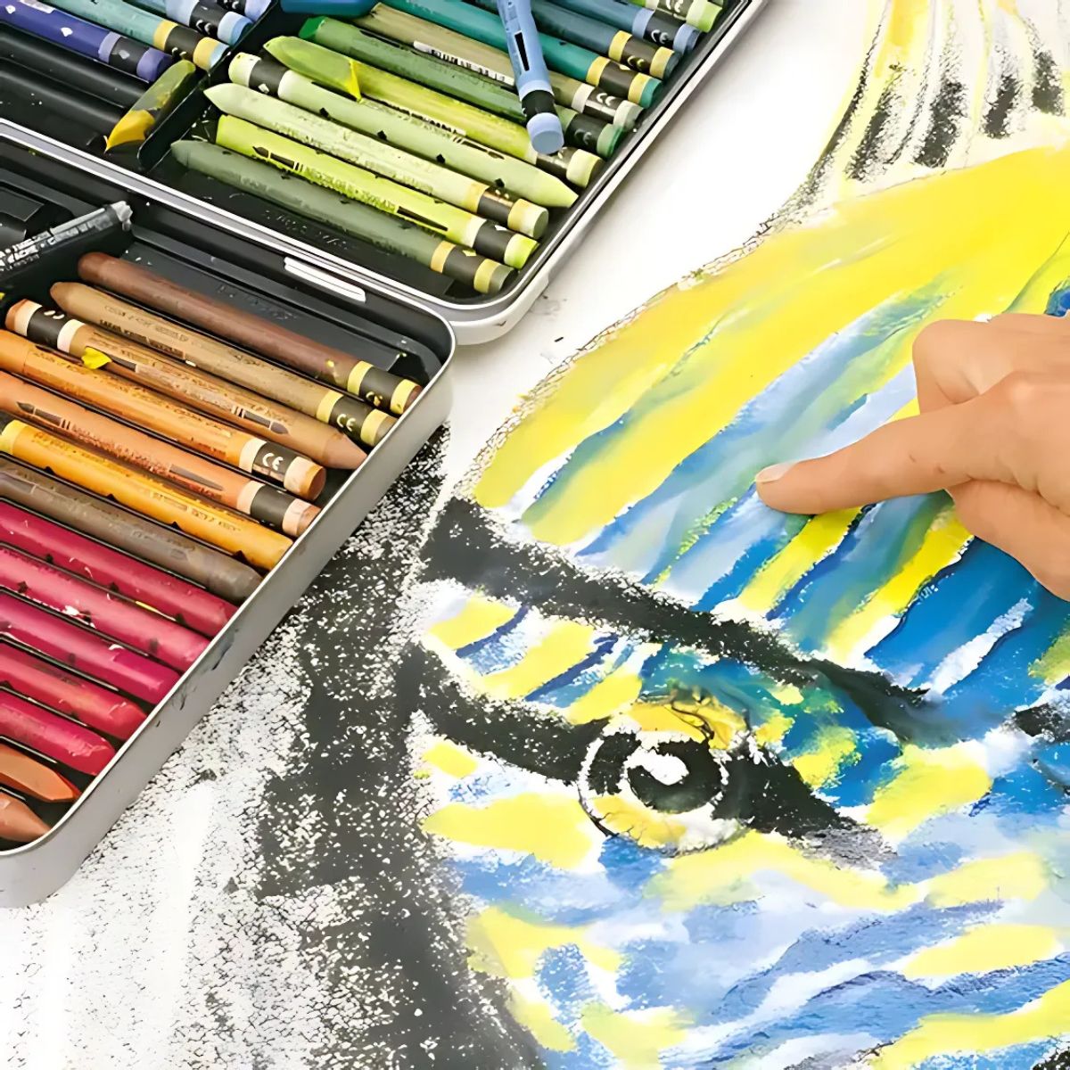 Borracha para Desenho Caran D'ache Extra Macia Preto