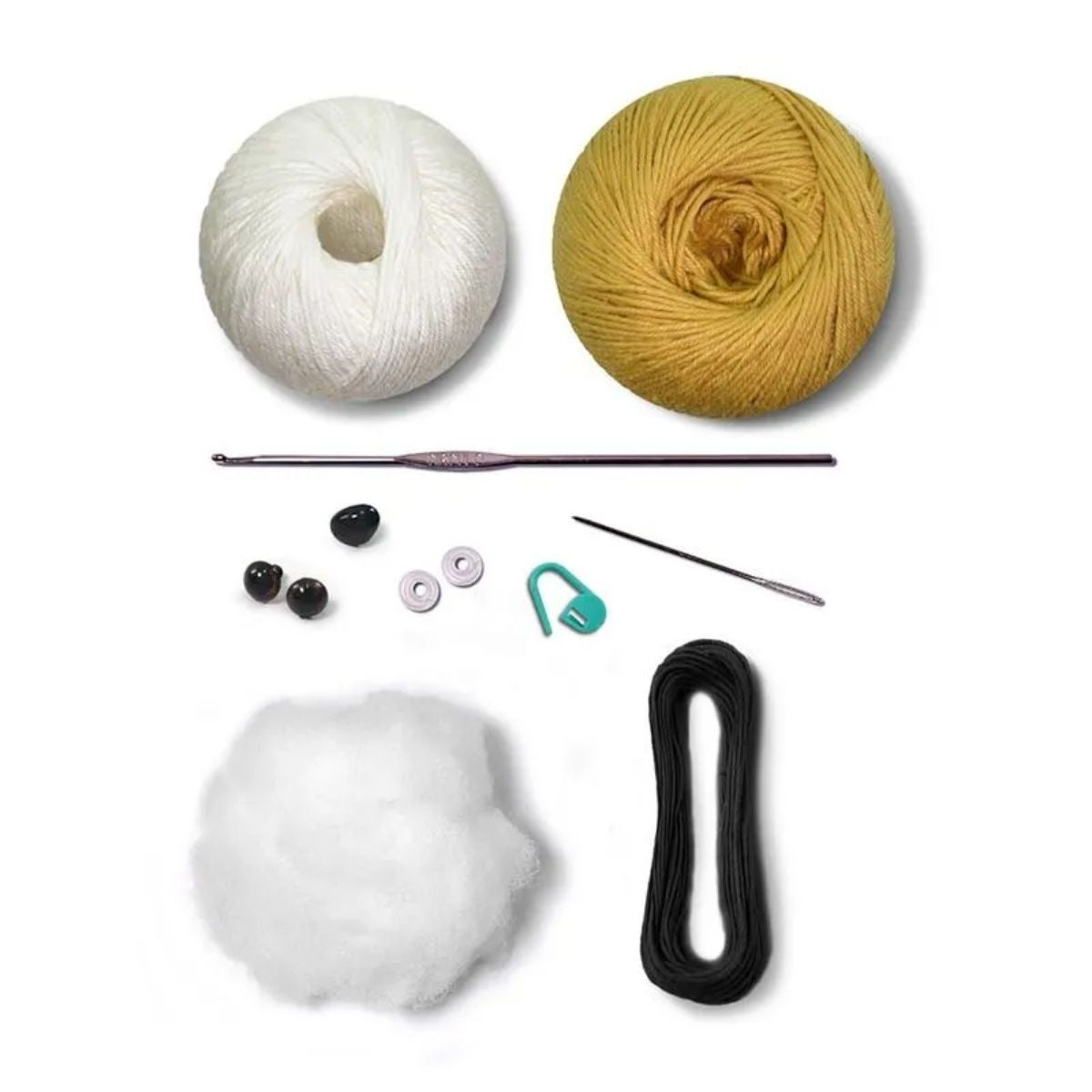 Kit Amigurumi Coleção Cães e Gatos Siamês 0007 - Círculo
