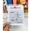 Kit Carimbos M Diário de Leitura 2 Scrapbook Planner - Lilipop