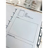 Kit Carimbos M Diário de Leitura 2 Scrapbook Planner - Lilipop