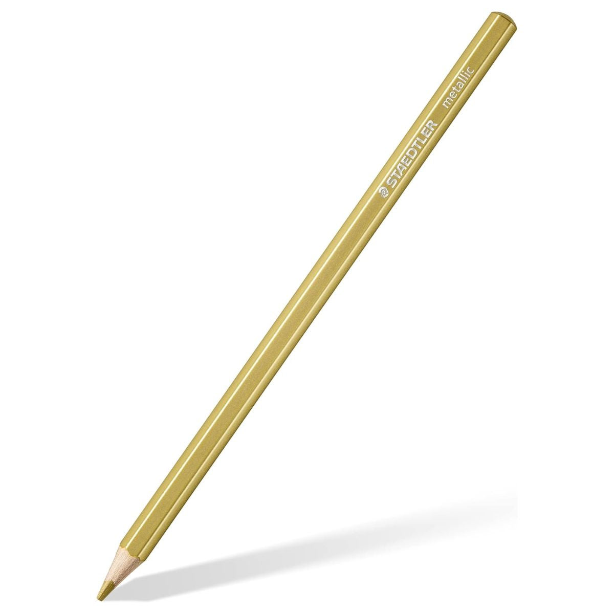 Estojo em Lata de Lápis de Cor Staedtler com 12 Cores Design Journey Metalizado
