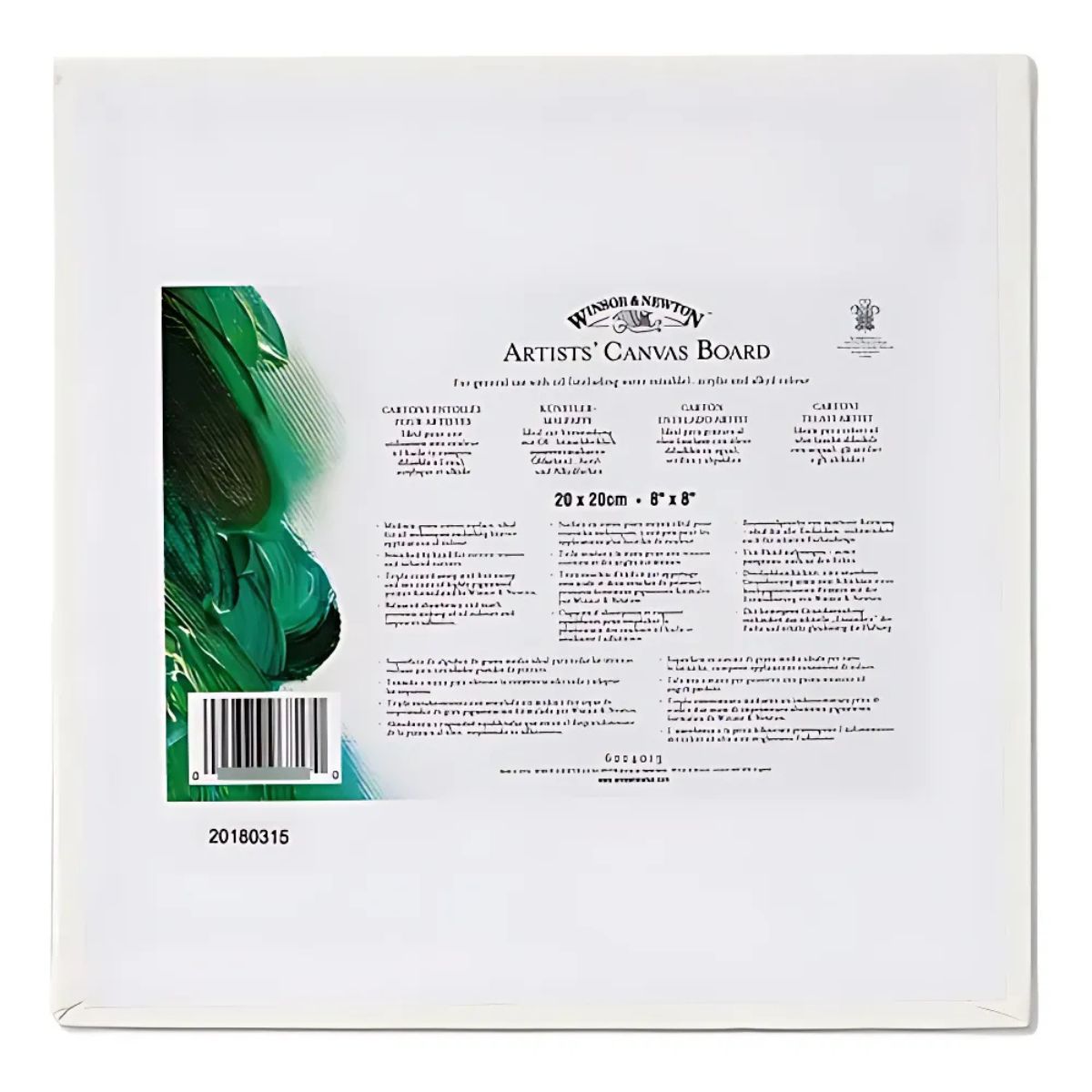 Cartão Telado Artists Canvas Board - Winsor & Newton