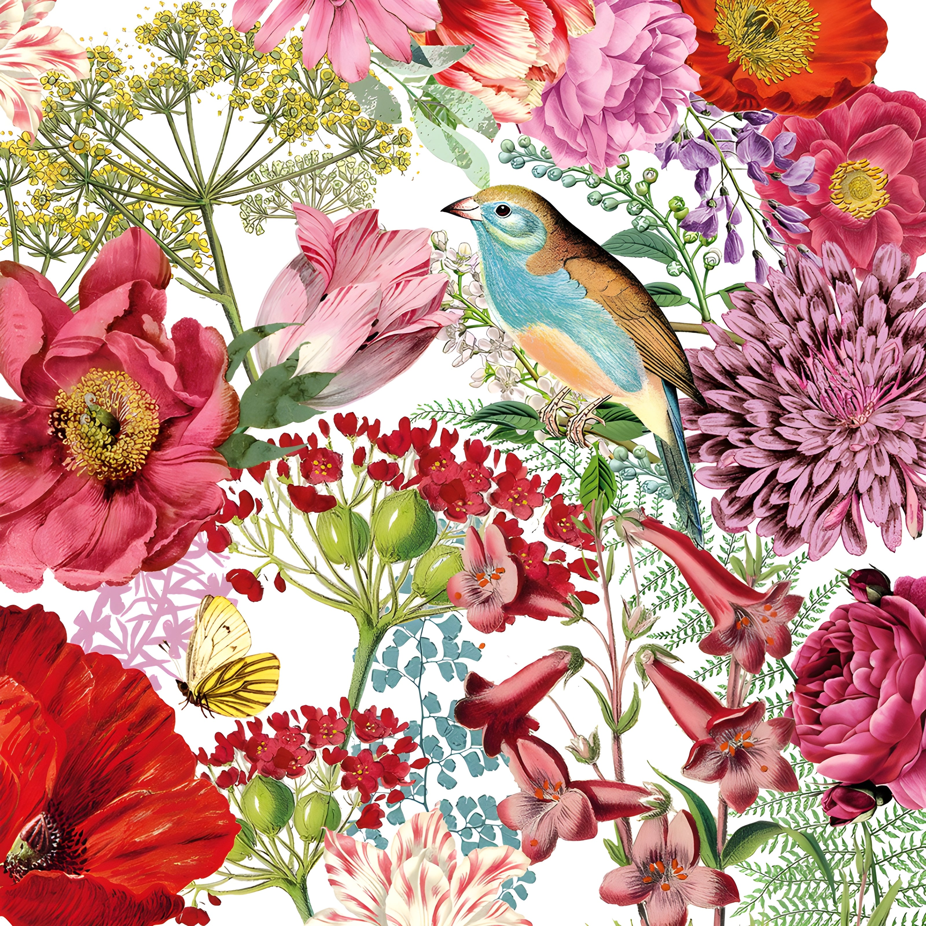 Guardanapo para Decoupage Ambiente 33x33cm com 20 Unidades - Stephania