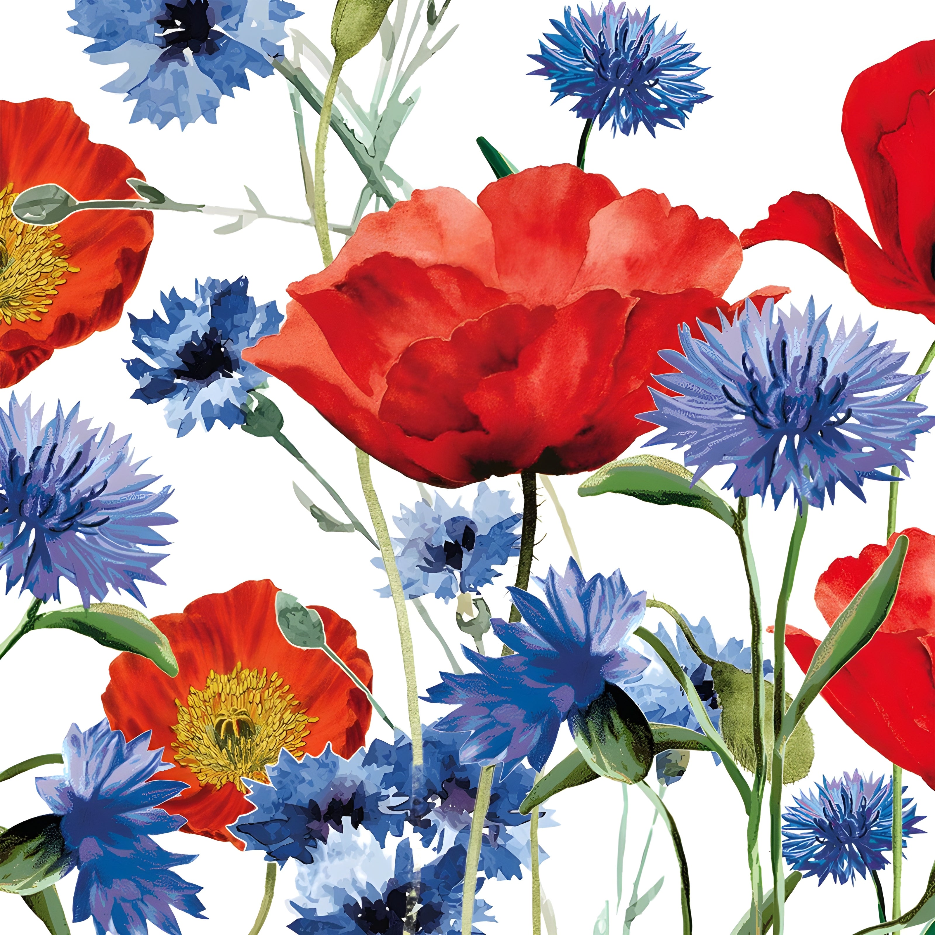 Guardanapo para Decoupage Paperdesign 33x33cm com 20 Unidades - Summer Field