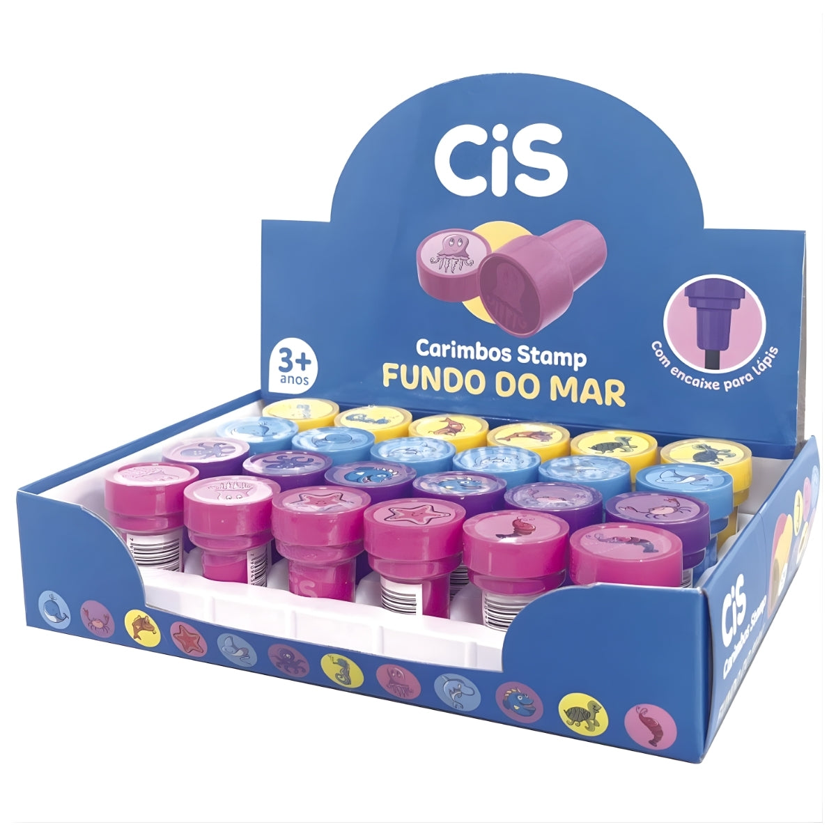 Carimbos Cis Stamp - Carimbos Fundo do Mar