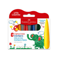 Estojo Giz de Cera Ergonômico Foguete com 6 Cores - Faber-castell 121718